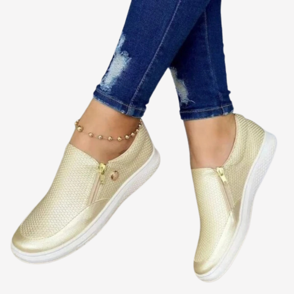 Breathable Slip-On Sneakers for Women