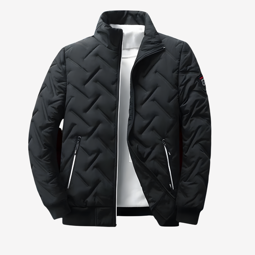 Quilted Puffer Jacket for Men