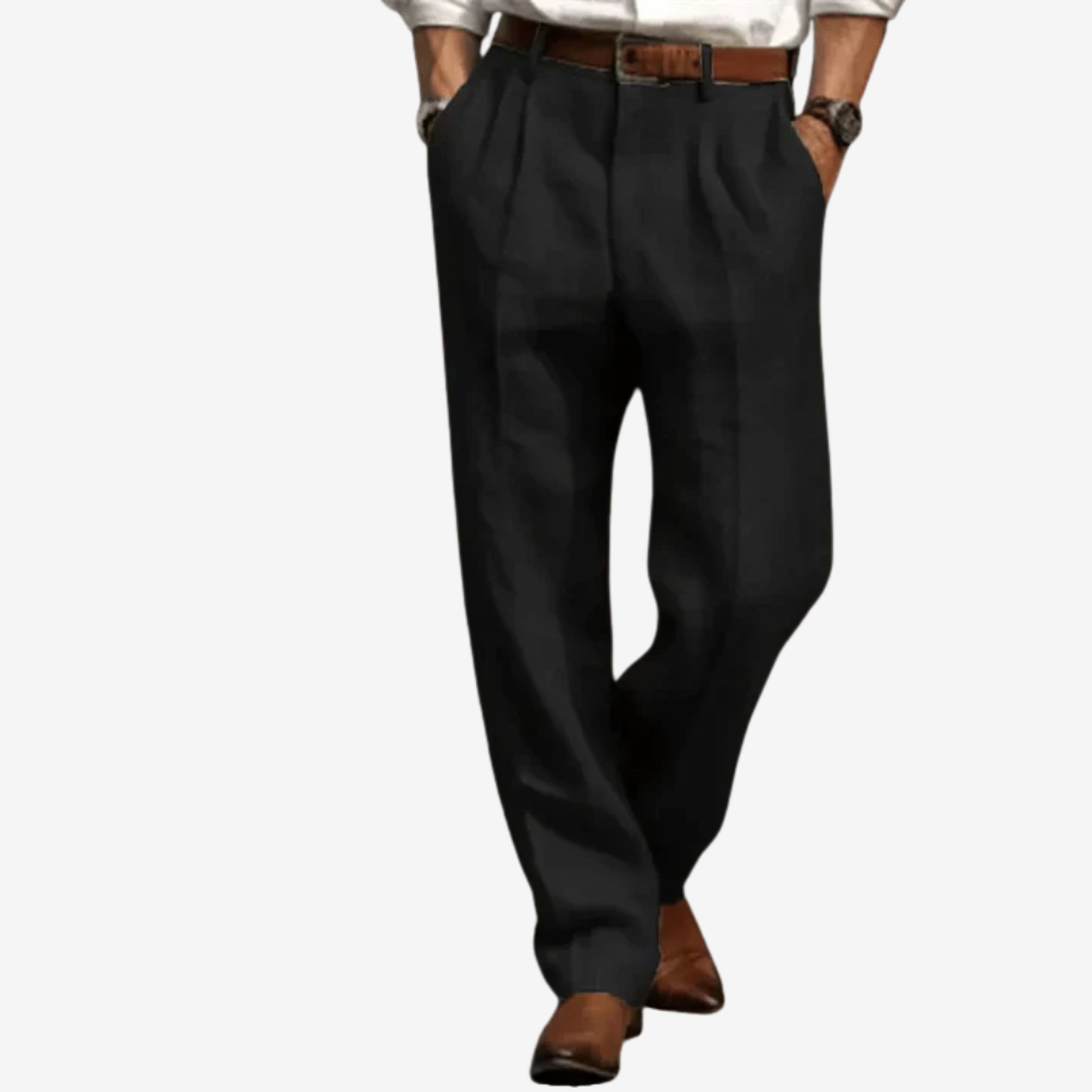 Lightweight Linen Dress Pants for Men