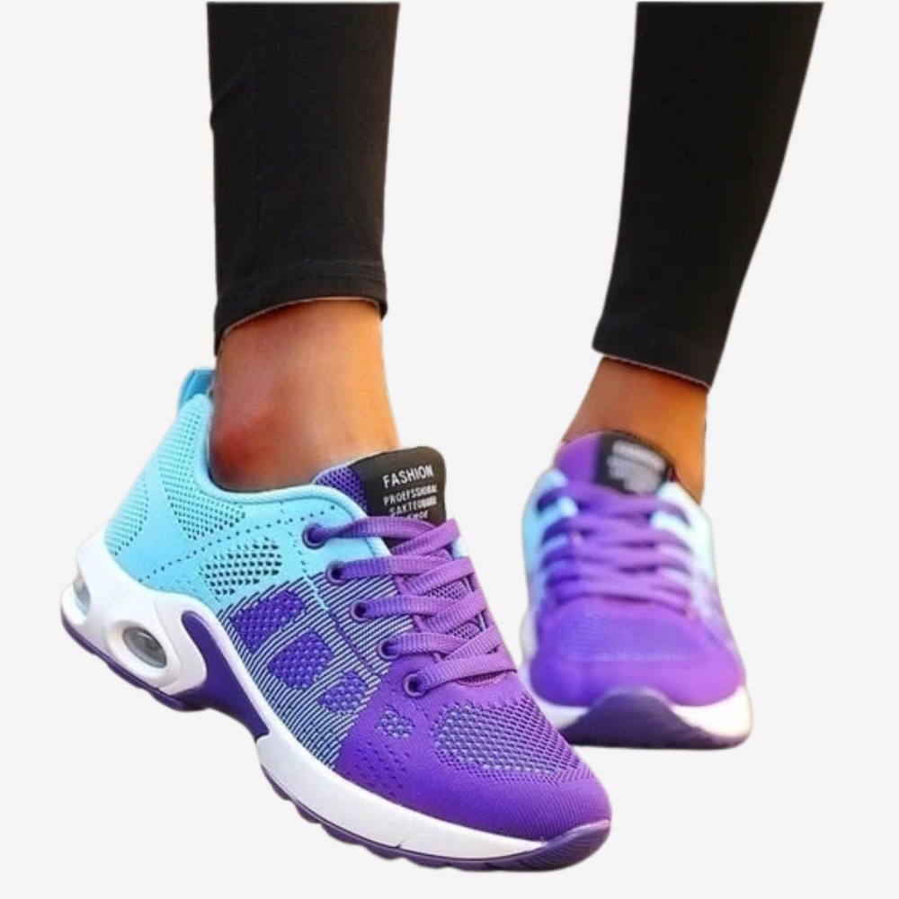 Breathable Knit Running Sneakers for Women