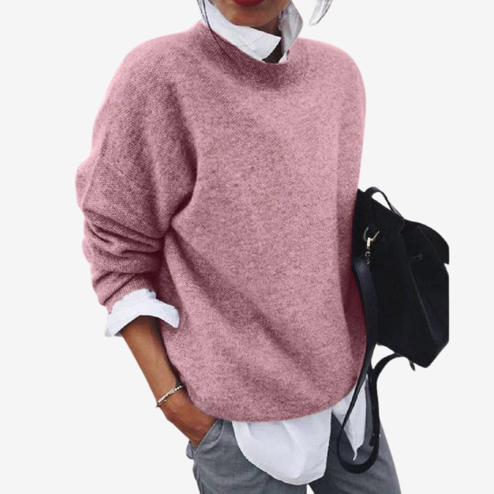 Cozy Oversized Knit Sweater for Women