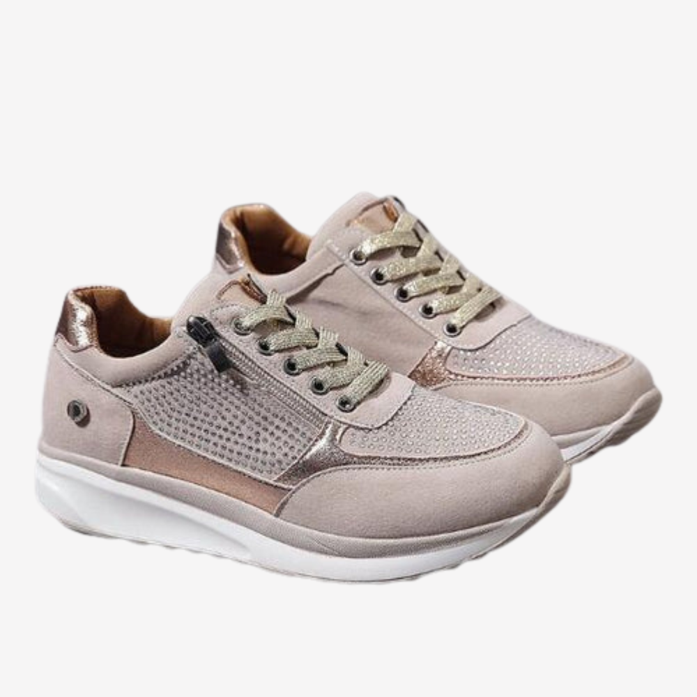 Trendy Suede Platform Sneakers for Women