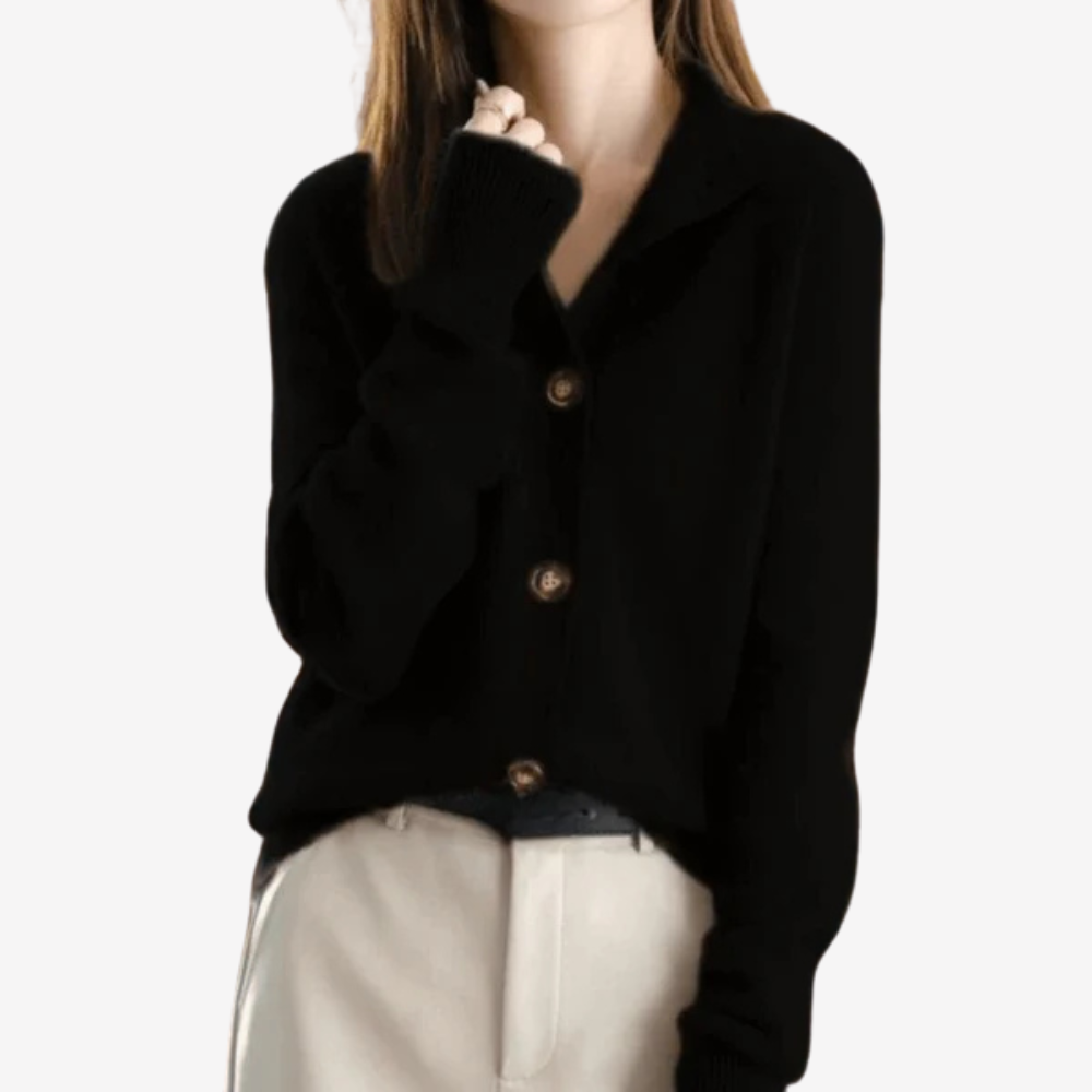 Soft Knit Button-up Cardigan Sweater for Women