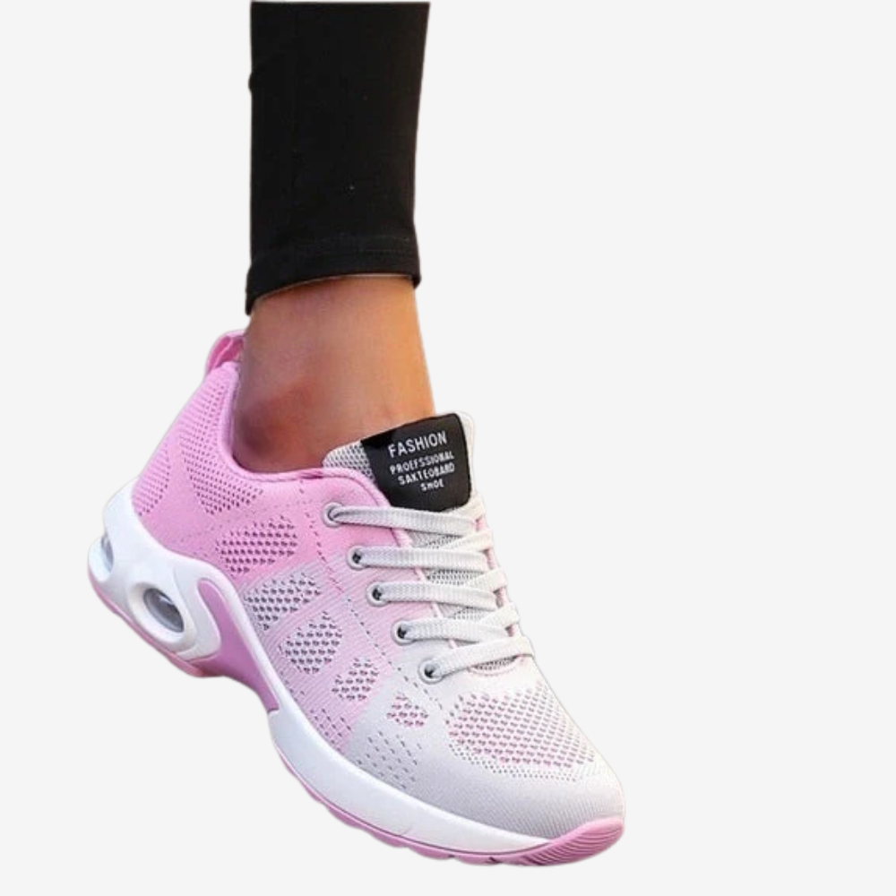 Breathable Knit Running Sneakers for Women