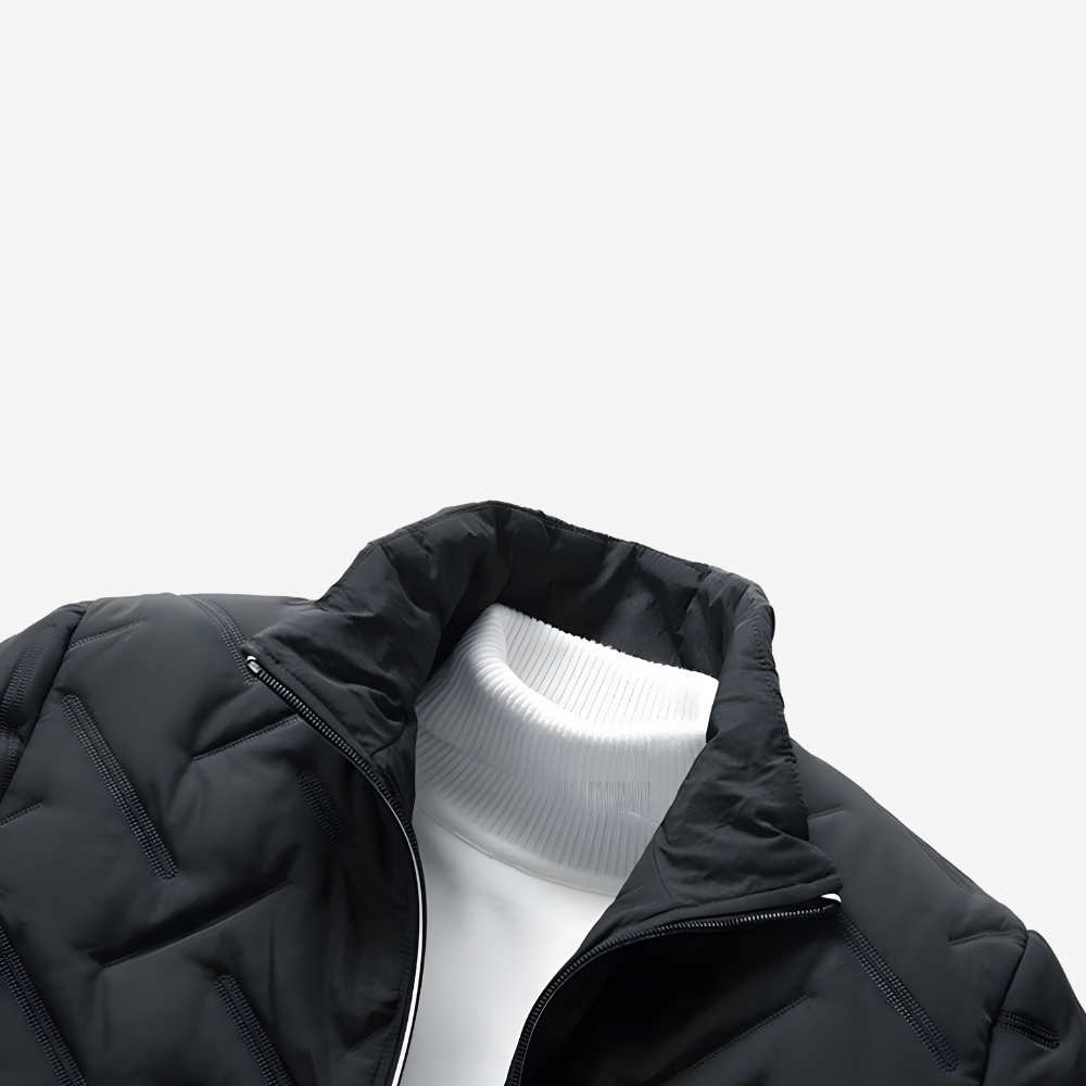 Quilted Puffer Jacket for Men
