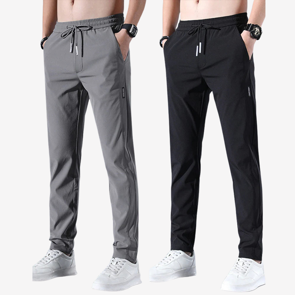 Breathable Slim Fit Jogger Pants for Men