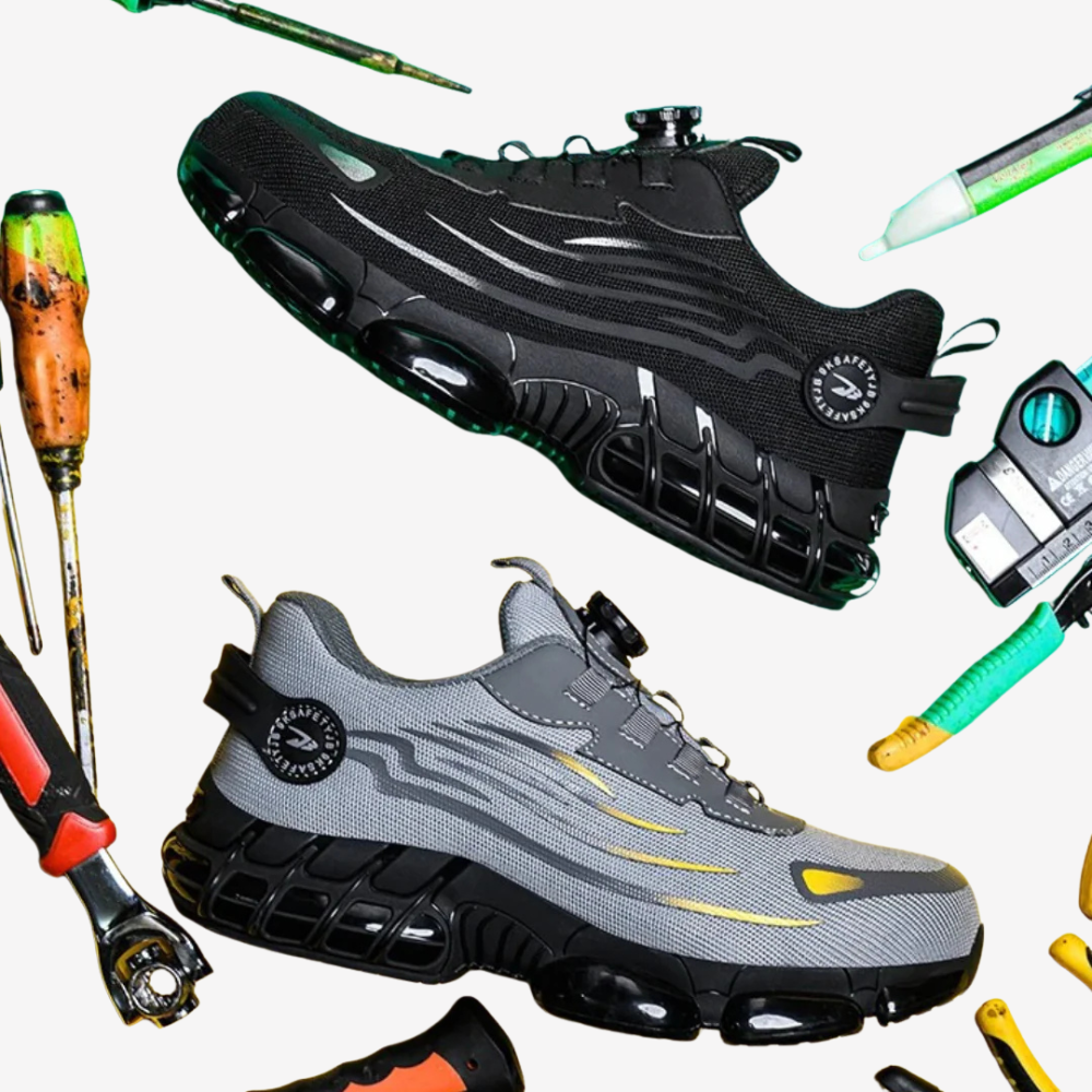 Durable Steel Toe Work Sneakers for Men