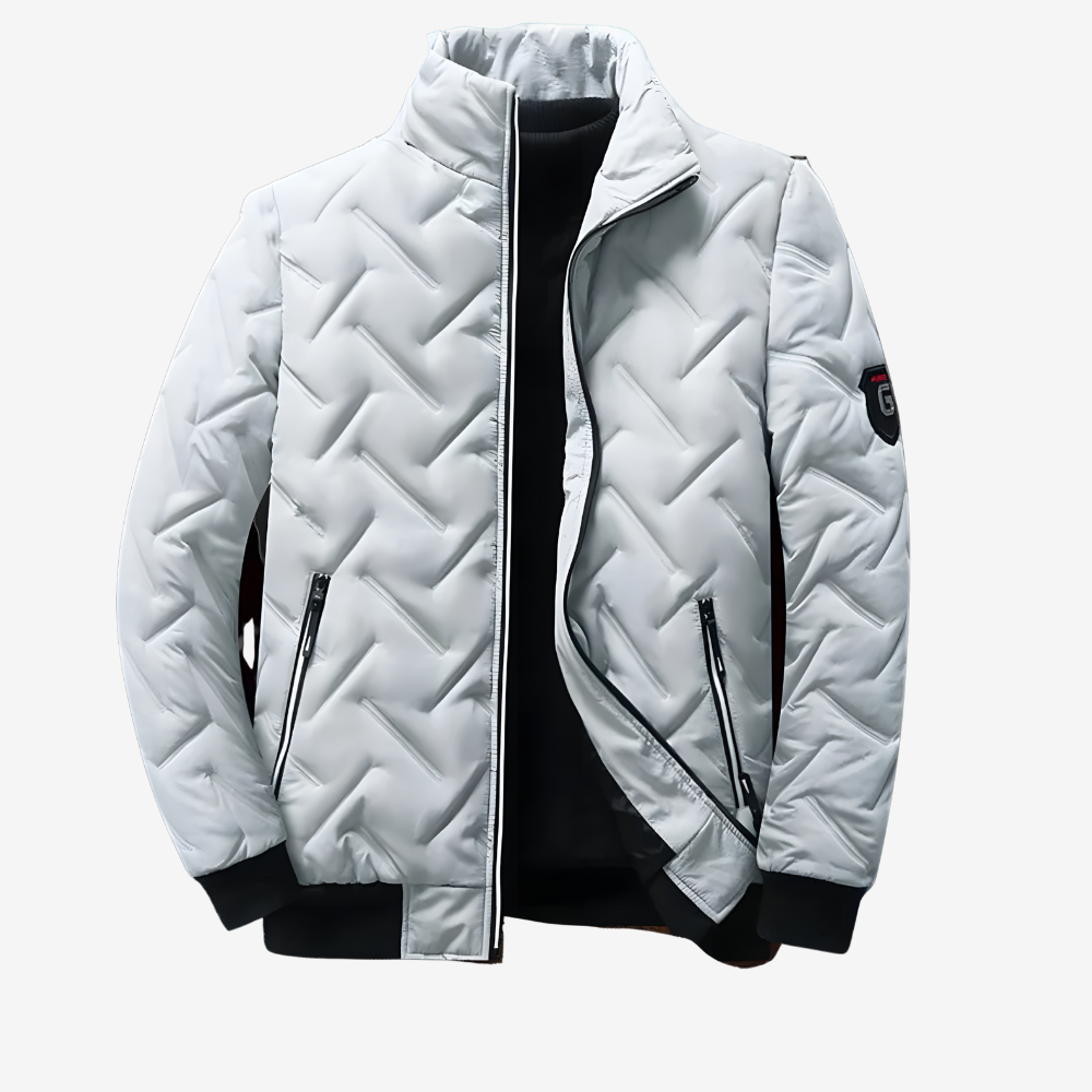 Quilted Puffer Jacket for Men