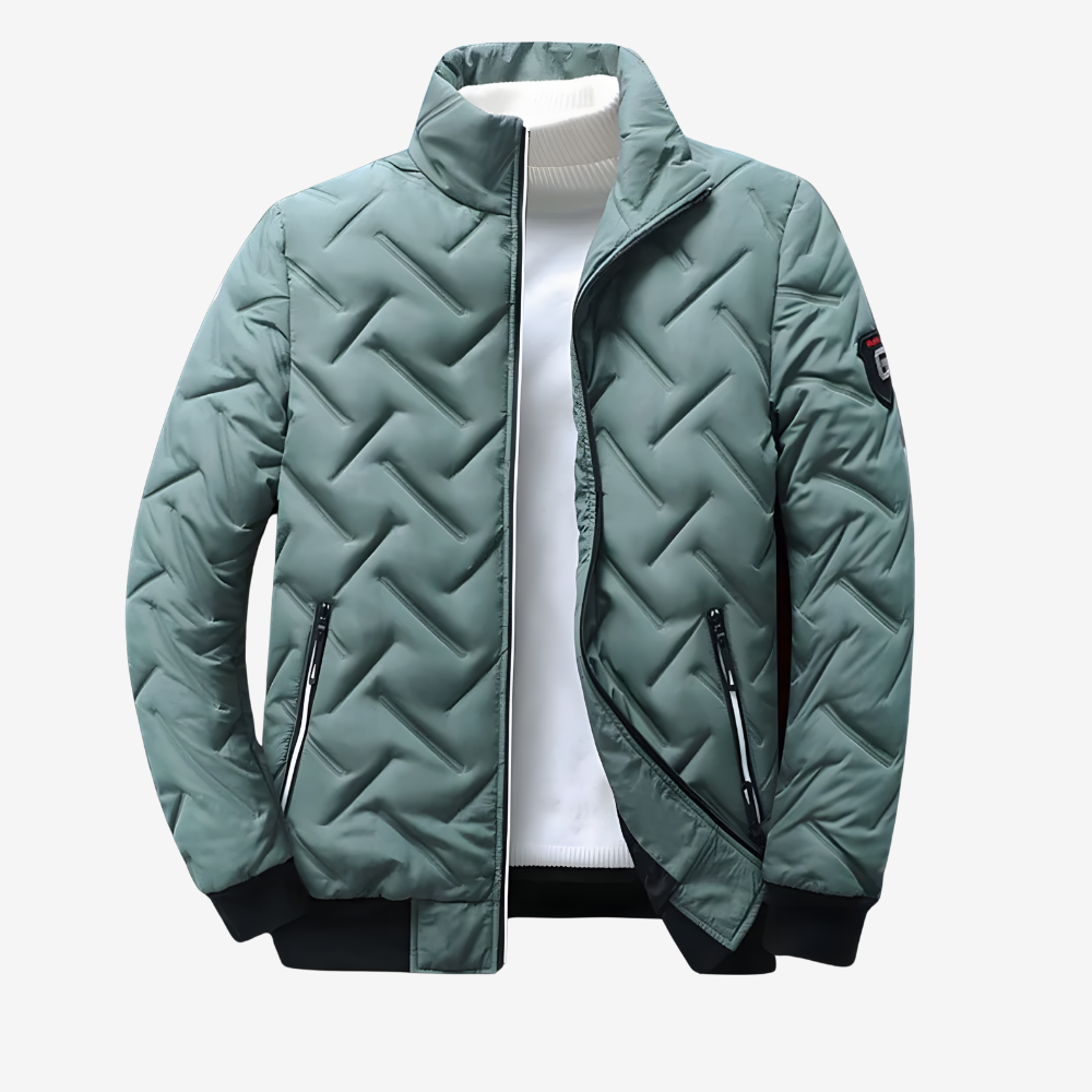 Quilted Puffer Jacket for Men