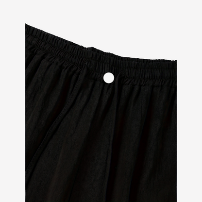 Casual Wide-Leg Elastic Waist Pants for Men