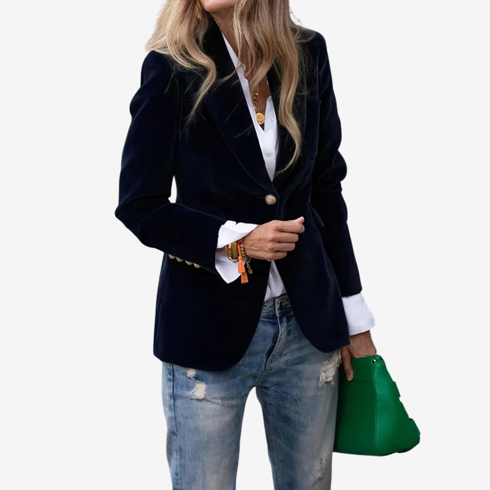 Velvet Blazer Jacket for Women