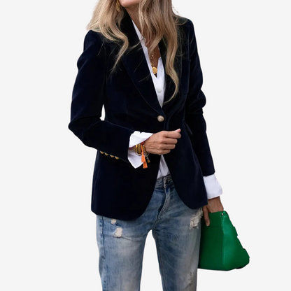Velvet Blazer Jacket for Women