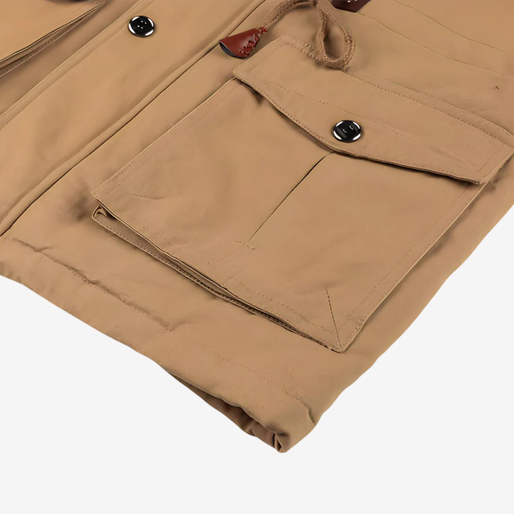 Warm Fleece Lined Parka Jacket for Men