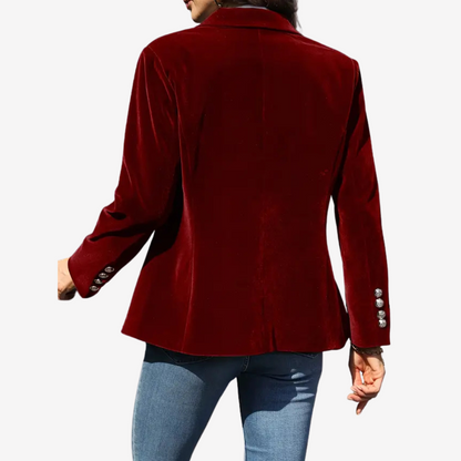 Velvet Blazer Jacket for Women