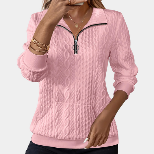 Half Zip Sweater for Women