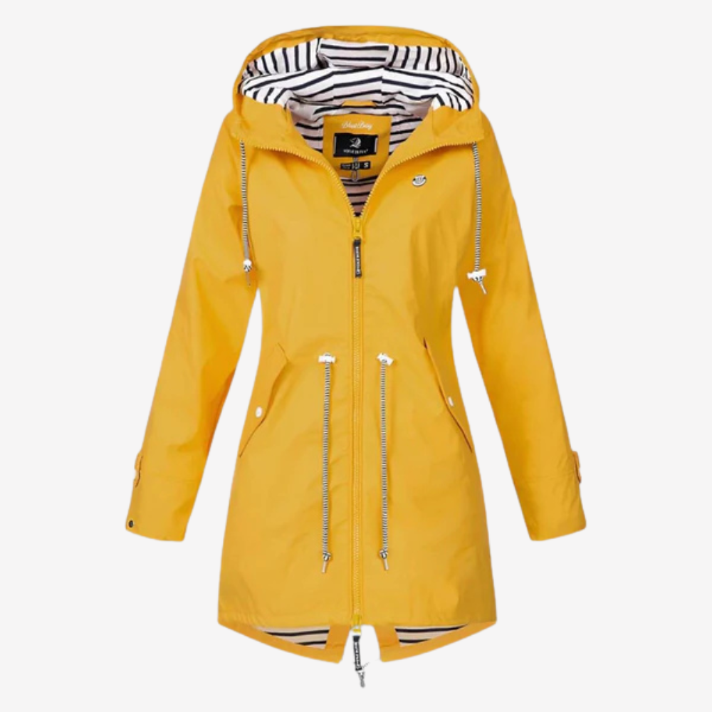 Waterproof Hooded Raincoat for Women