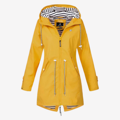 Waterproof Hooded Raincoat for Women