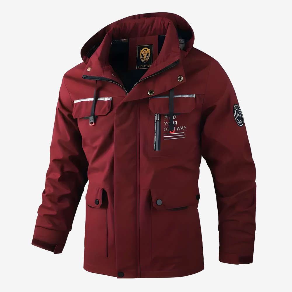 Waterproof Hooded Jacket for Men