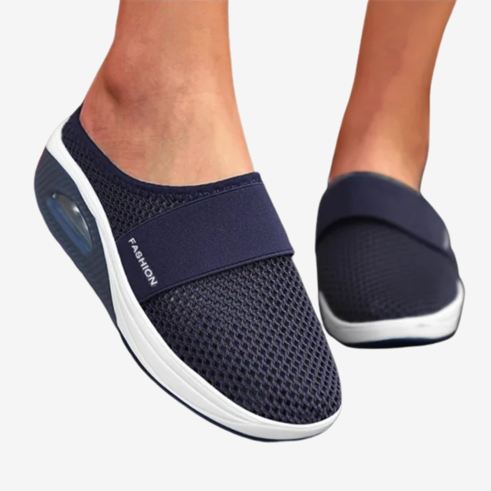 Breathable Mesh Slip-On Sneakers for Women
