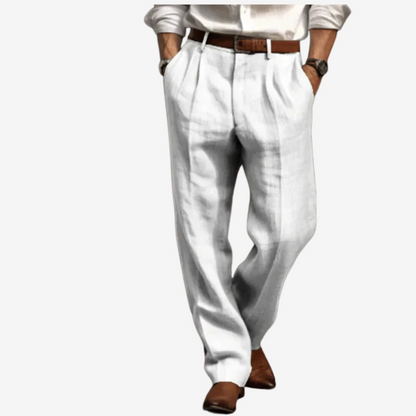 Lightweight Linen Dress Pants for Men