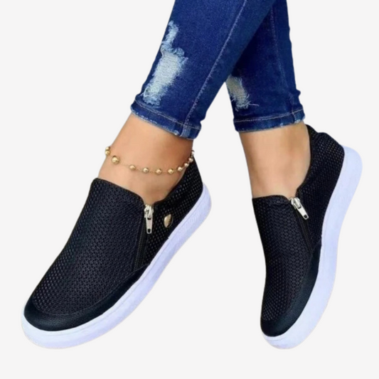 Breathable Slip-On Sneakers for Women