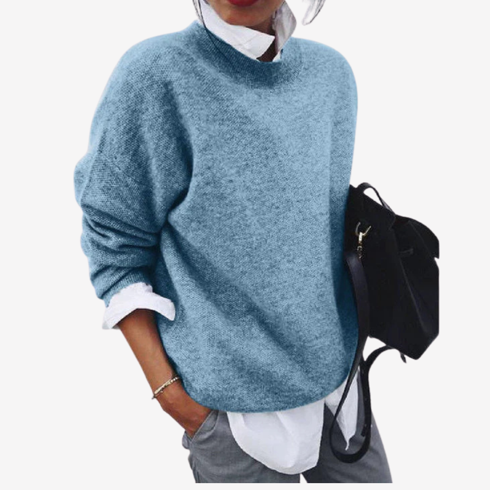 Cozy Oversized Knit Sweater for Women