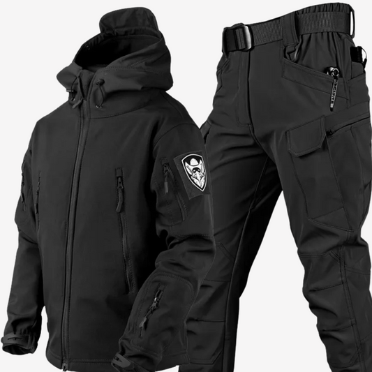 Waterproof Tactical Jacket and Cargo Pants Set for Men