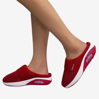 Breathable Mesh Slip-On Sneakers for Women