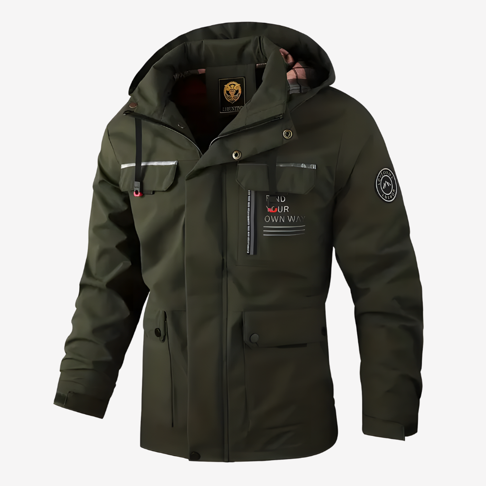Waterproof Hooded Jacket for Men