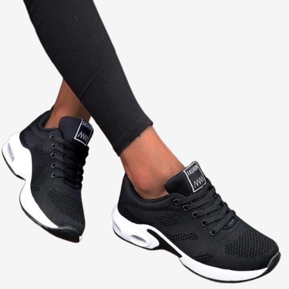 Breathable Knit Running Sneakers for Women