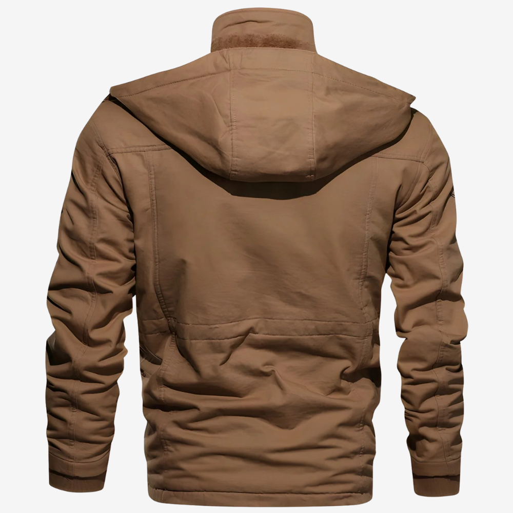 Warm Fleece Lined Parka Jacket for Men