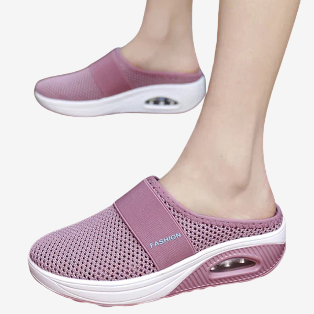 Breathable Mesh Slip-On Sneakers for Women