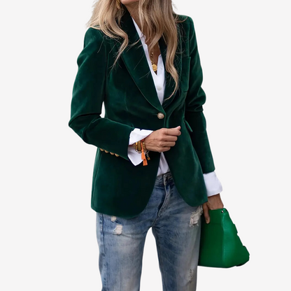 Velvet Blazer Jacket for Women