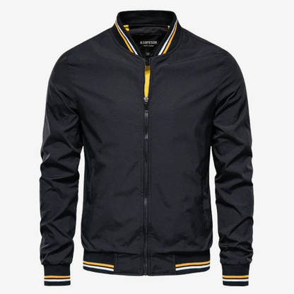 Casual Zip-up Bomber Jacket for Men