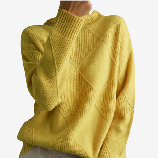 Cozy Knit Turtleneck Sweater for Women