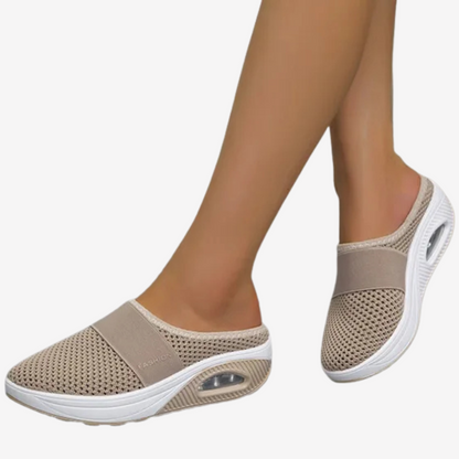Breathable Mesh Slip-On Sneakers for Women