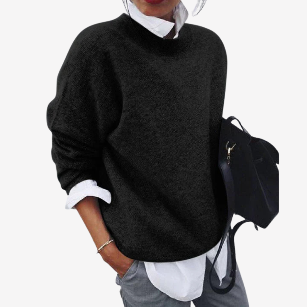 Cozy Oversized Knit Sweater for Women