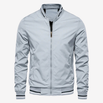 Casual Zip-up Bomber Jacket for Men