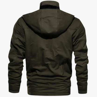 Warm Fleece Lined Parka Jacket for Men