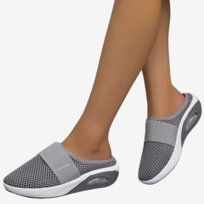 Breathable Mesh Slip-On Sneakers for Women