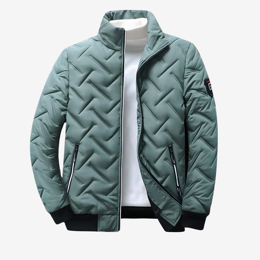 Quilted Puffer Jacket for Men