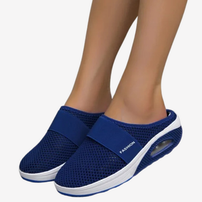 Breathable Mesh Slip-On Sneakers for Women